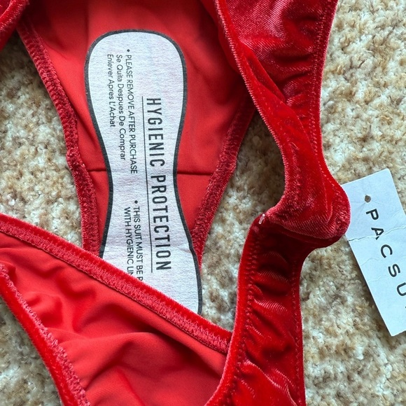 PacSun Red Bikini Bottom - Picture 3 of 4